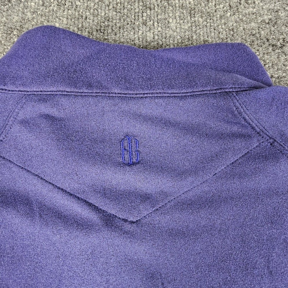 Holderness & Bourne Westland Pullover Navy Blue Performance Golf Layer Mens XXL - Picture 9 of 9